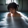奶水动漫医学顾问李晓燕医生头像，温和专业的中年女性儿科医生，白大褂，微笑