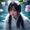 奶水动漫营养顾问王芳芳营养师头像，年轻活力的女性注册营养师，专业形象